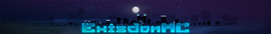 Баннер сервера ExizdonMC 1.16-1.21