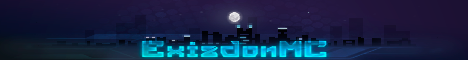 Баннер ExizdonMC 1.16-1.21
