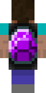 Плащ Фиолетовый алмаз для Майнкрафт