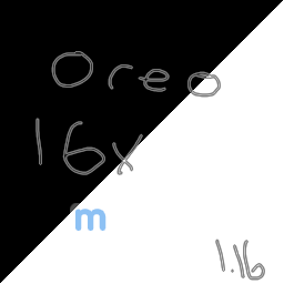 Ресурспак oreo 16x для Майнкрафт