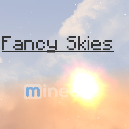 Ресурспак Fancy Skies для Майнкрафт