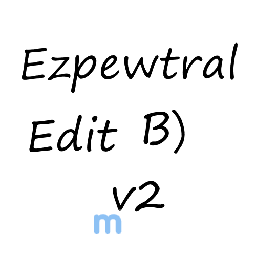 Ресурспак Ezpewtral Edit B v2 для Майнкрафт