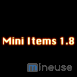 Ресурспак Mini items v2.0 для Майнкрафт