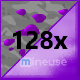 Ресурспак Gabiefault 128x Purple для Майнкрафт