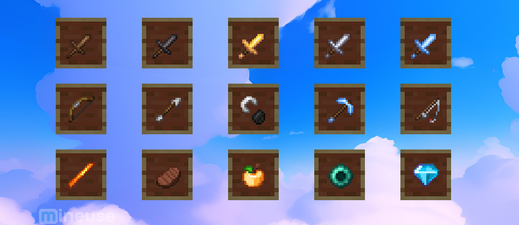 Ресурспак DiamondPack 16x №1