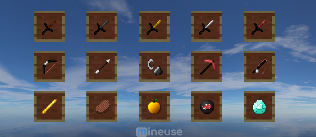 Ресурспак Akatsuki Pack 64x №1