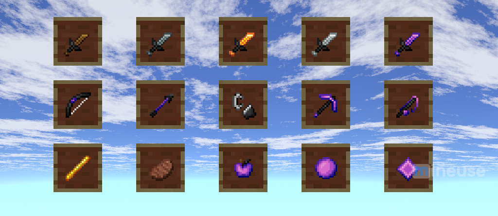 Ресурспак amethyst 16x №1
