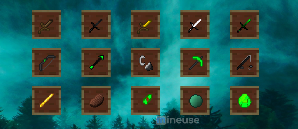 Ресурспак New Pack (Green) (update 0.1) №1
