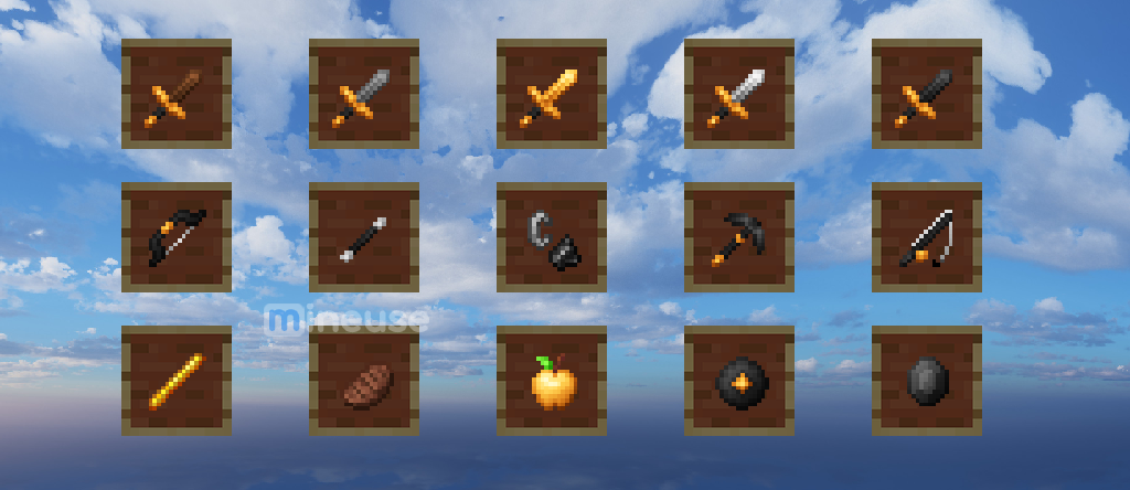 Ресурспак celestial (black) 16x №1