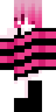Скин Розовая полоска для Майнкрафт