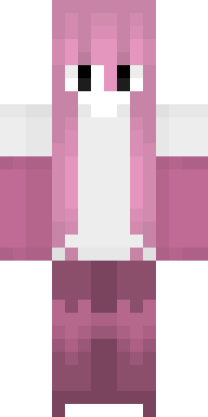 Скин Девочка в розовом свитшоте для Майнкрафт