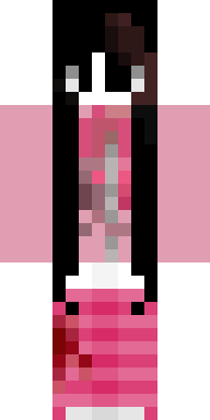 Скин Розовая кофта с испачканными кровью носками для Майнкрафт