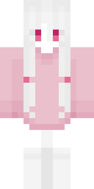 Скин Розовая девочка без штанов для Майнкрафт