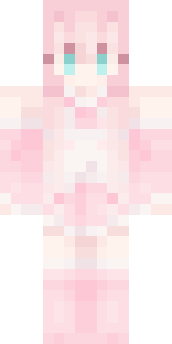 Скин Девочка с каре в розовом костюме для Майнкрафт