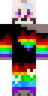 Скин Rainbow Furry для майнкрафт