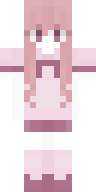 Скин Розовая футболка и мини юбка для майнкрафт